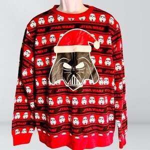 NWT Star Wars Darth Vader Holiday Pullover Sweater
